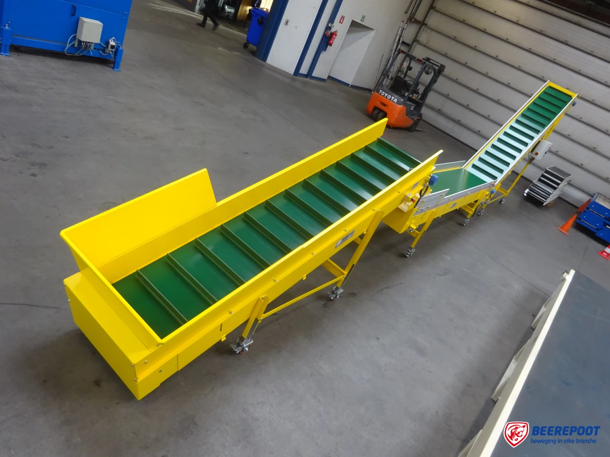 Afvalsorteer- en afvoersysteem